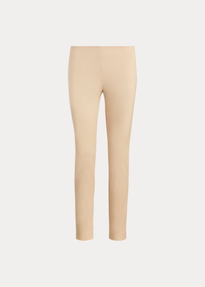 Women's Ralph Lauren Stretch Twill Skinny Pants | 964273TLZ